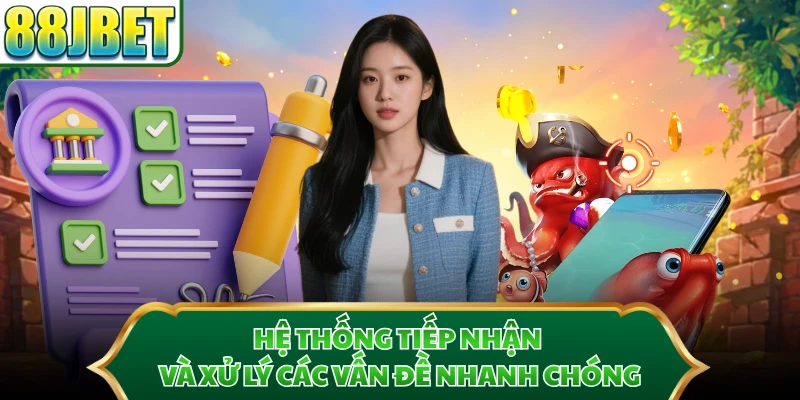 Hệ thống tiếp nhận và xử lý các vấn đề nhanh chóng